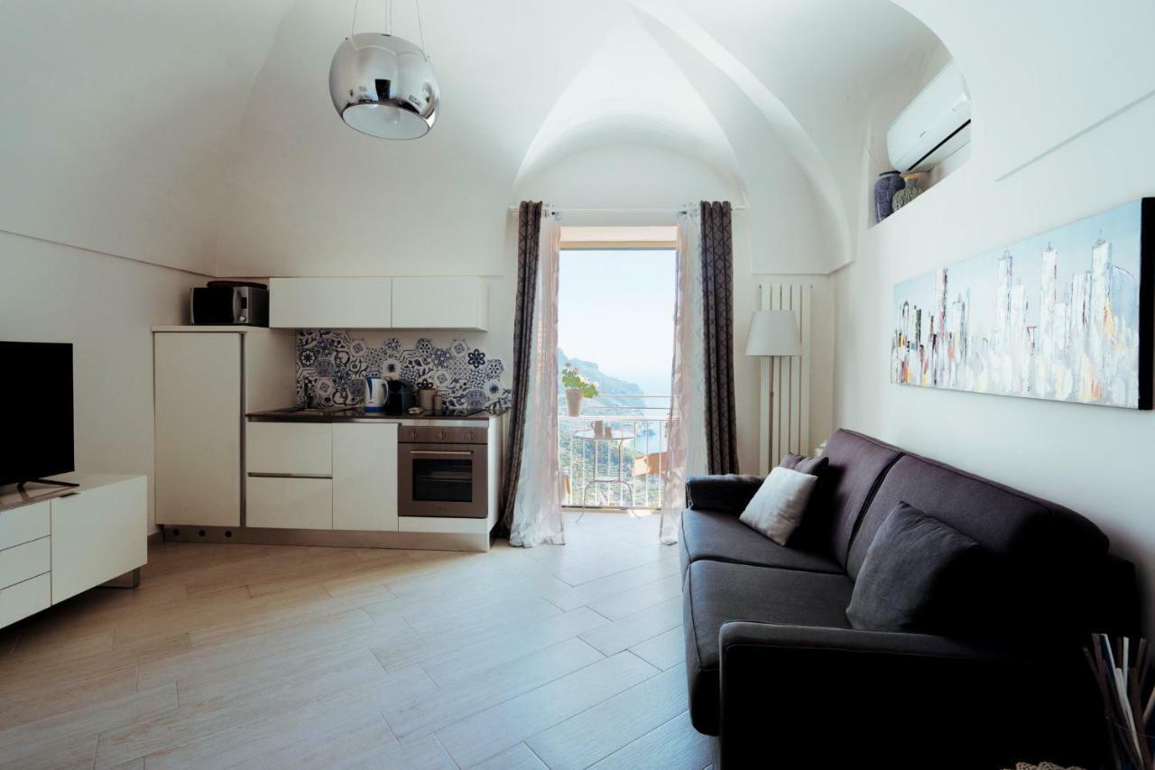 Chez Rosa - Cozy Sea View Openspace - 10Mins From Belmond Caruso ラヴェッロ エクステリア 写真